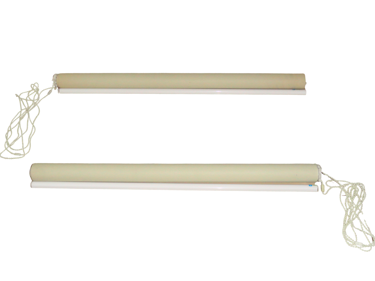 Easy Blind, Set de Persianas Enrollables Easyblind Cocktail Blo - Sand, Arena, Vinilo (PVC), 2016, Izquierdo; 89 cm ancho x 213 cm alto, Derecho; 87 cm ancho x 225 cm alto,  Peso: 8.4 kg por unidad igual a 16.8 kg total set.
