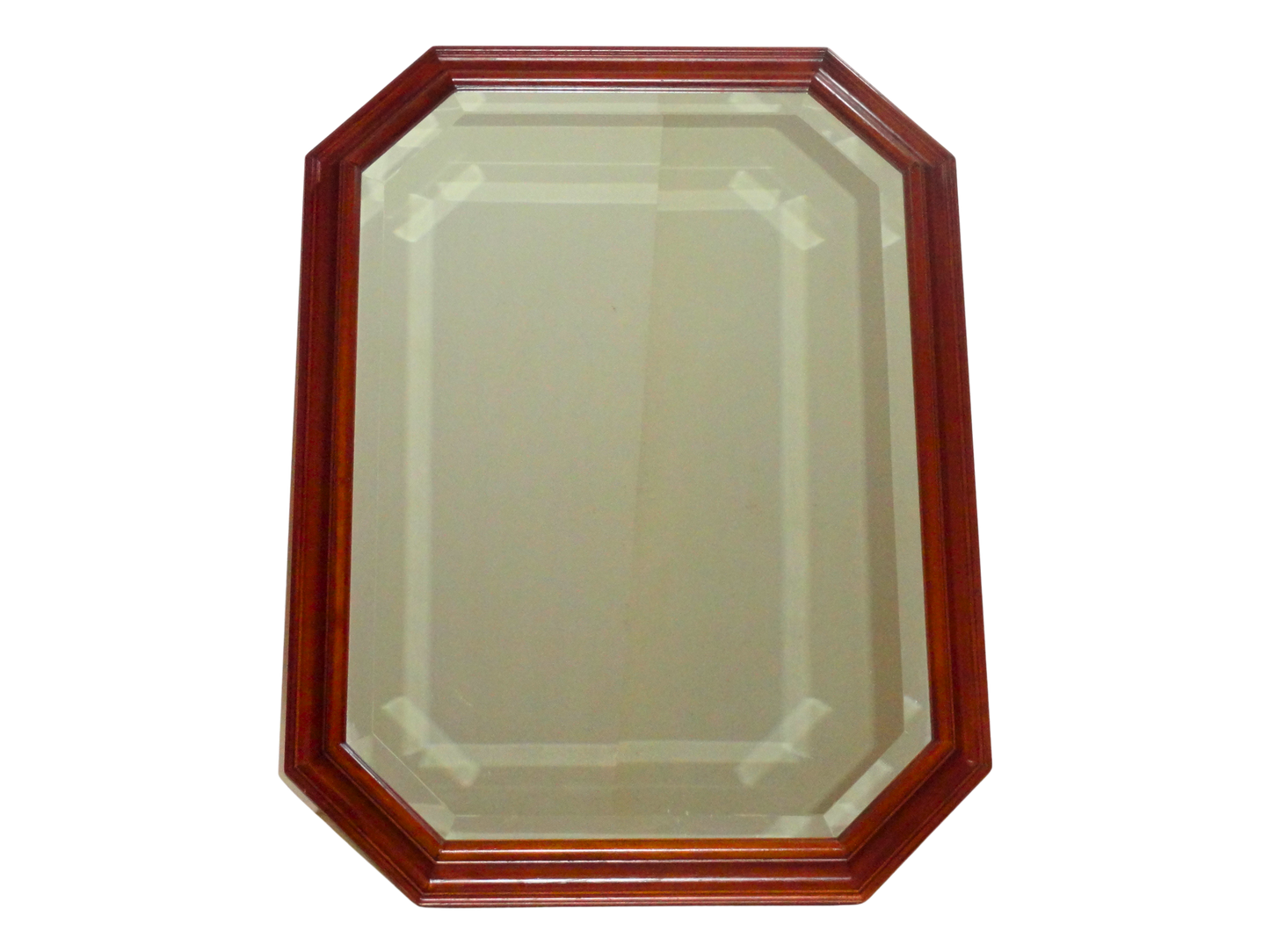 Astracaccio Bagni di Lucca, Espejo Decorativo Pared, Marrón, Espejo y Madera, Italia - S XX, 56.5 cm de ancho x 4.5 cm profundidad x 76.5 cm alto. Peso: 6 kg.