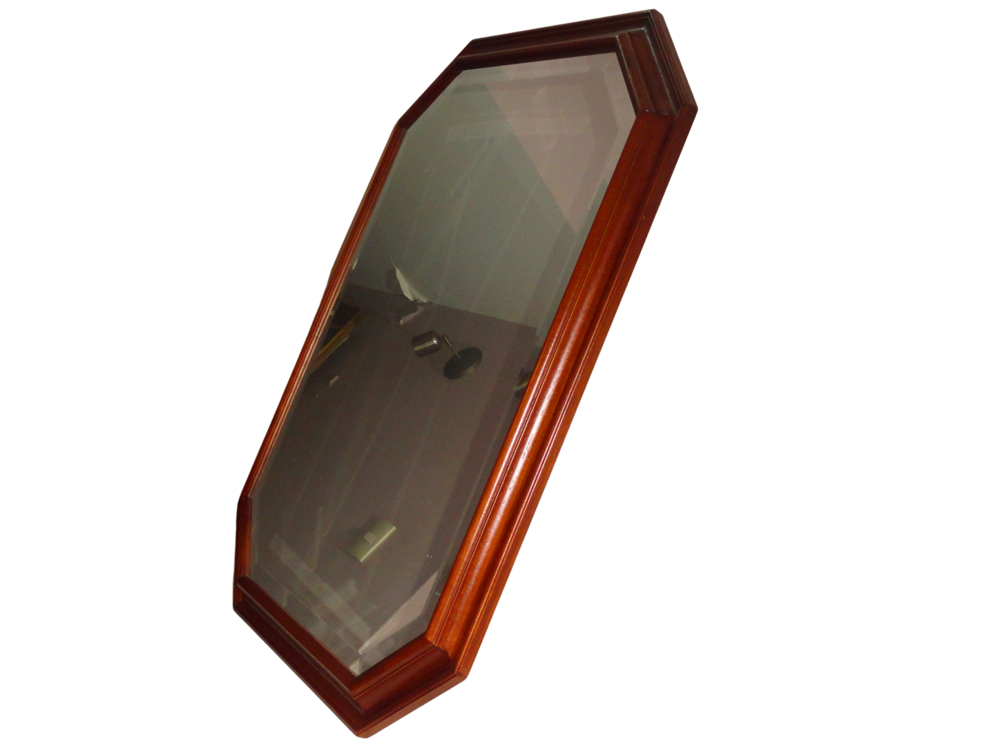 Astracaccio Bagni di Lucca, Espejo Decorativo Pared, Marrón, Espejo y Madera, Italia - S XX, 56.5 cm de ancho x 4.5 cm profundidad x 76.5 cm alto. Peso: 6 kg.
