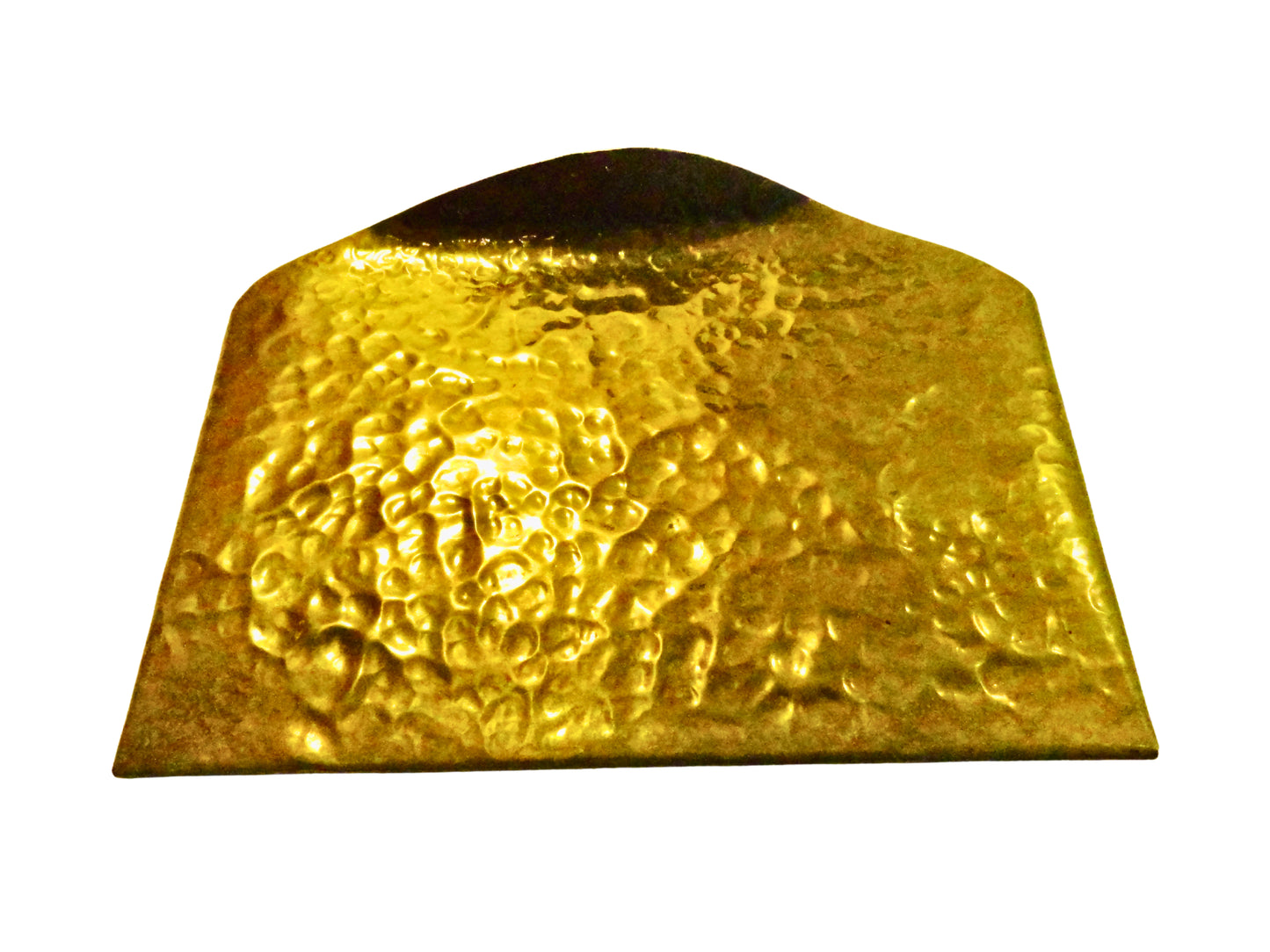Generico, Organizador de Cartas, Dorado, Latón, México MCM,13 cm alto x 18.3 cm largo x 4 cm ancho, 200 g.