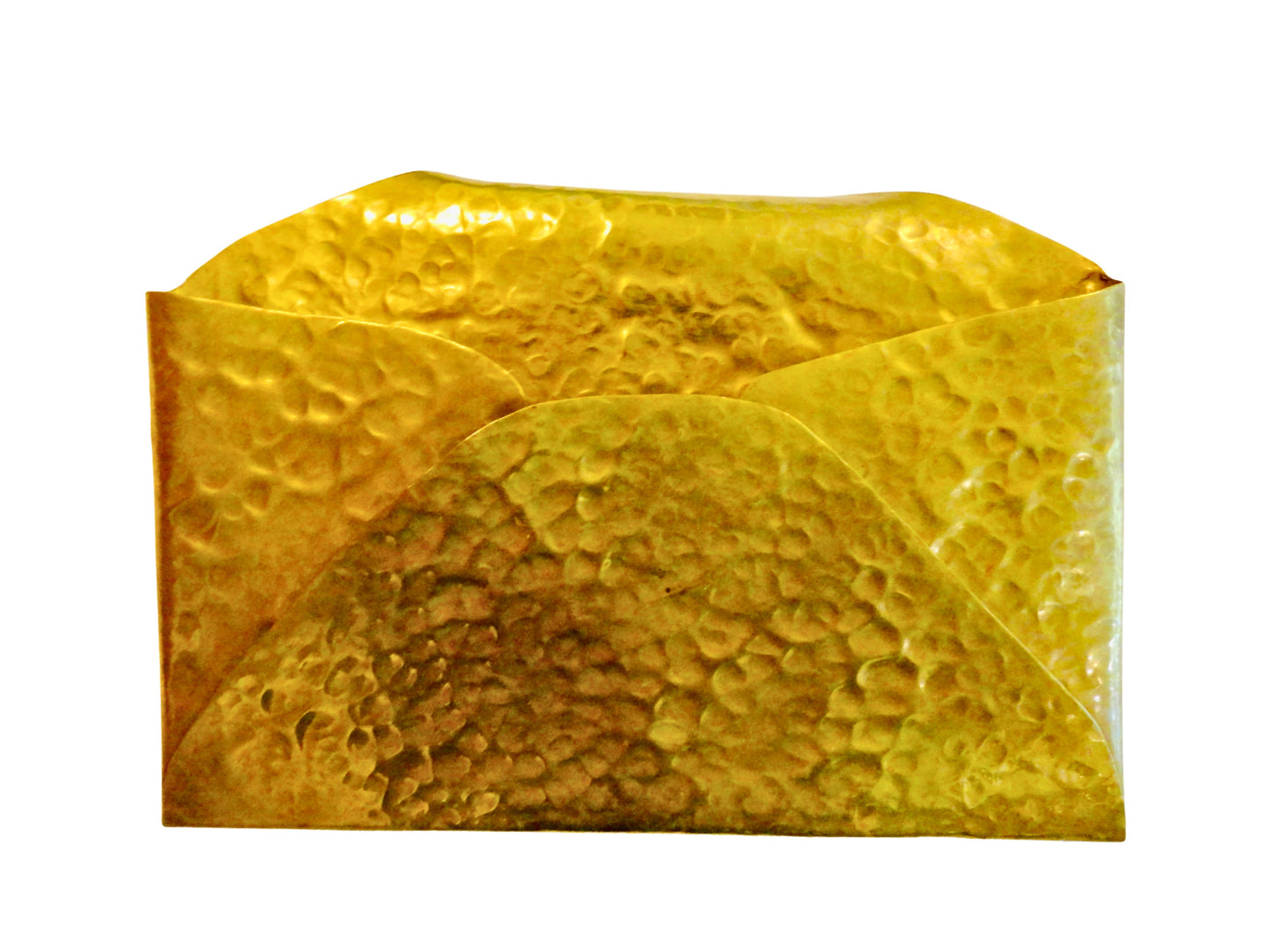 Generico, Organizador de Cartas, Dorado, Latón, México MCM,13 cm alto x 18.3 cm largo x 4 cm ancho, 200 g.