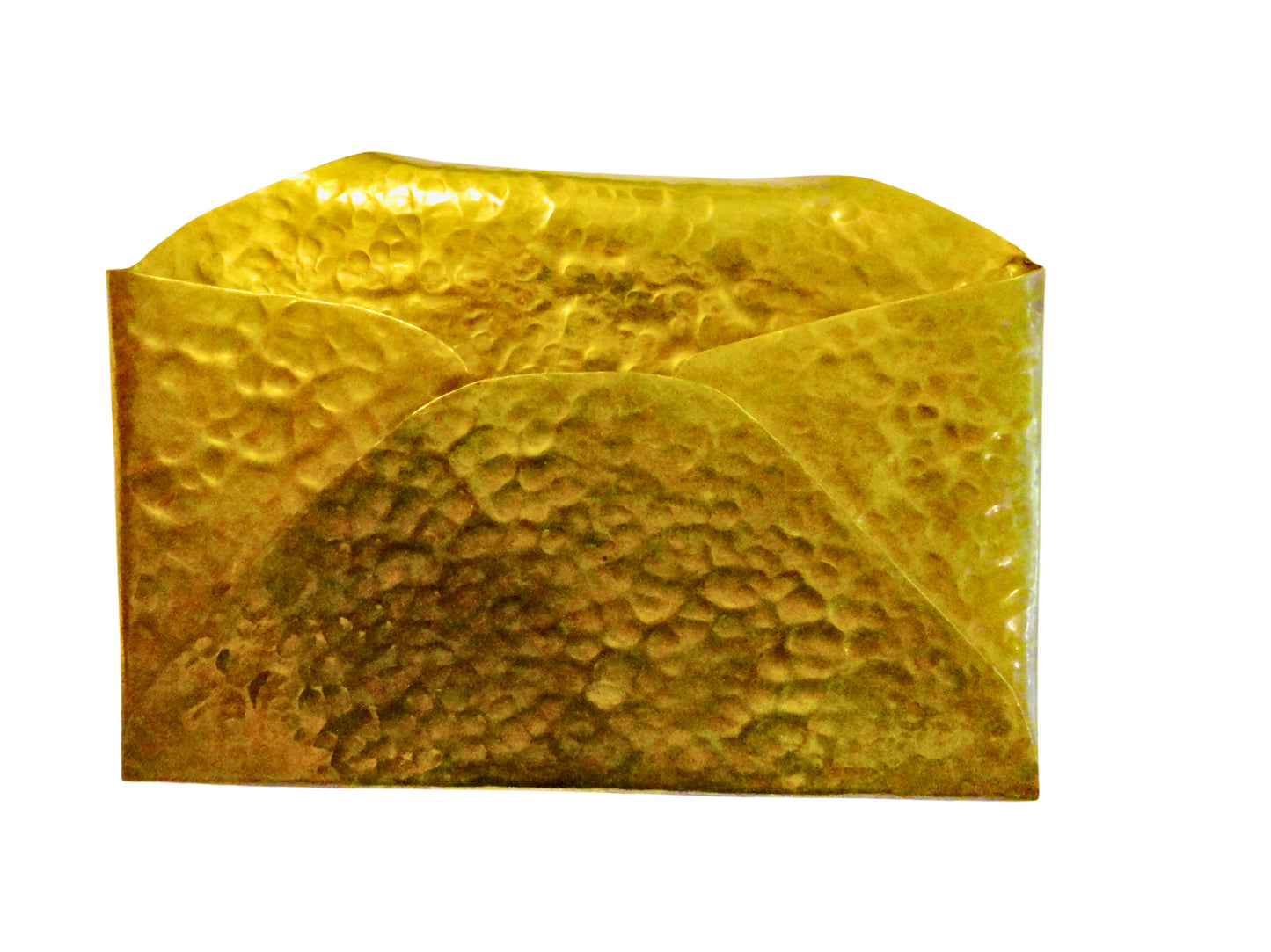 Generico, Organizador de Cartas, Dorado, Latón, México MCM,13 cm alto x 18.3 cm largo x 4 cm ancho, 200 g.