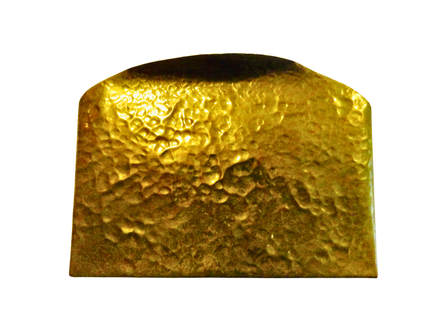Generico, Organizador de Cartas, Dorado, Latón, México MCM,13 cm alto x 18.3 cm largo x 4 cm ancho, 200 g.