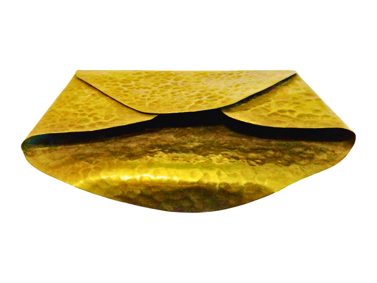 Generico, Organizador de Cartas, Dorado, Latón, México MCM,13 cm alto x 18.3 cm largo x 4 cm ancho, 200 g.