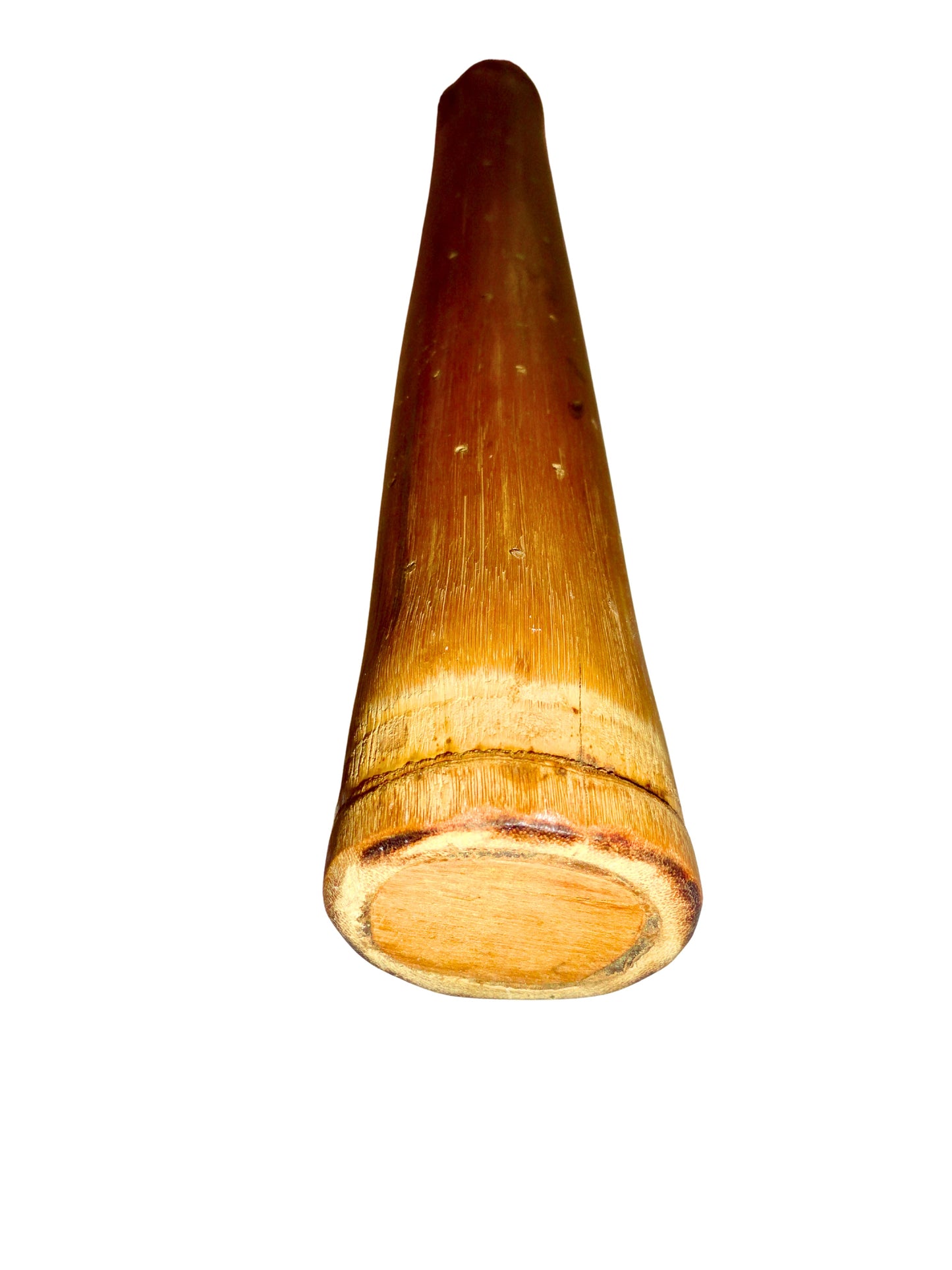 Genérico, Palo de Lluvia, Amarillo, Bambú, Mexico, 37.3 cm largo x 4.7 cm diámetro.