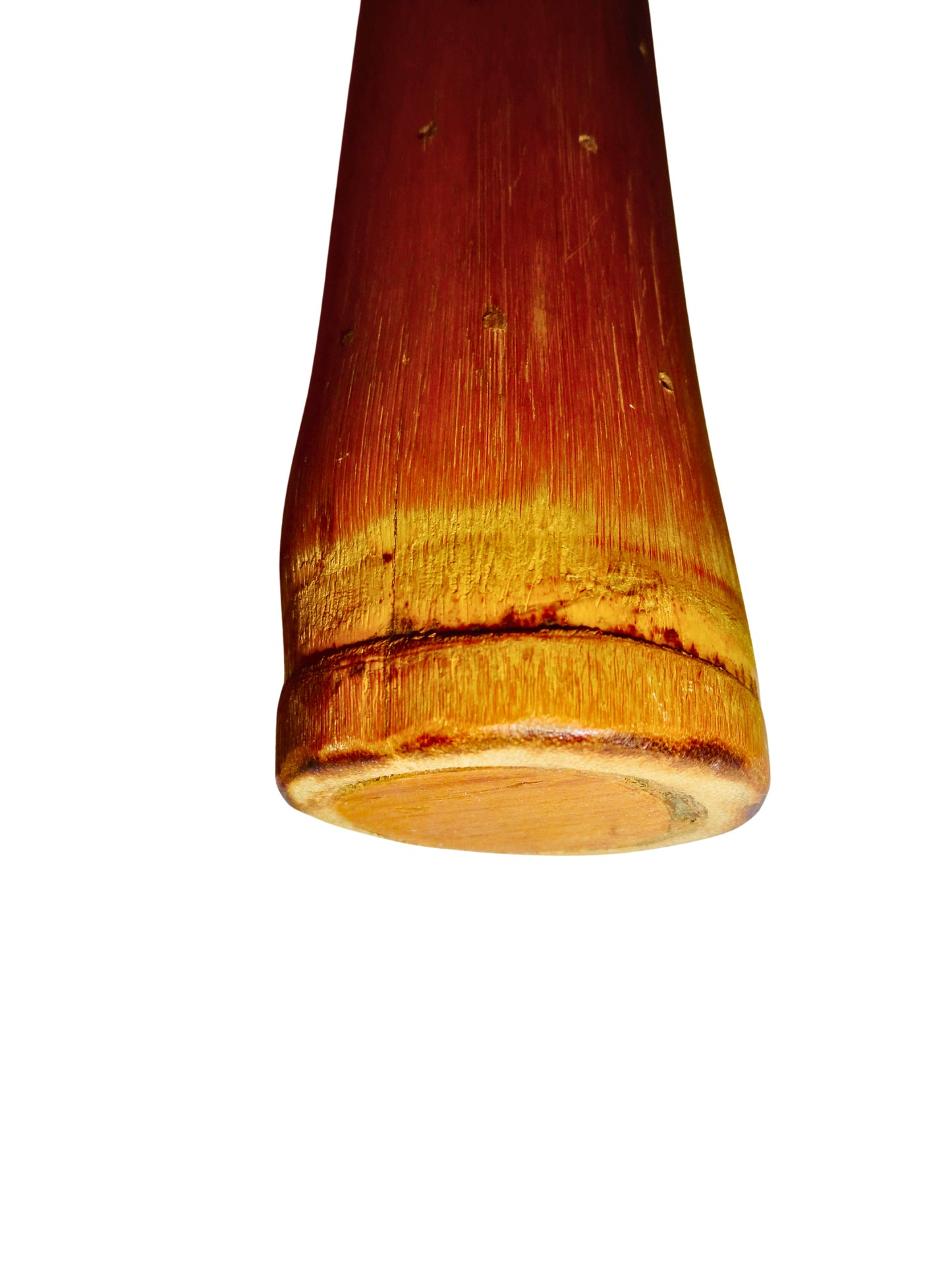 Genérico, Palo de Lluvia, Amarillo, Bambú, Mexico, 37.3 cm largo x 4.7 cm diámetro.