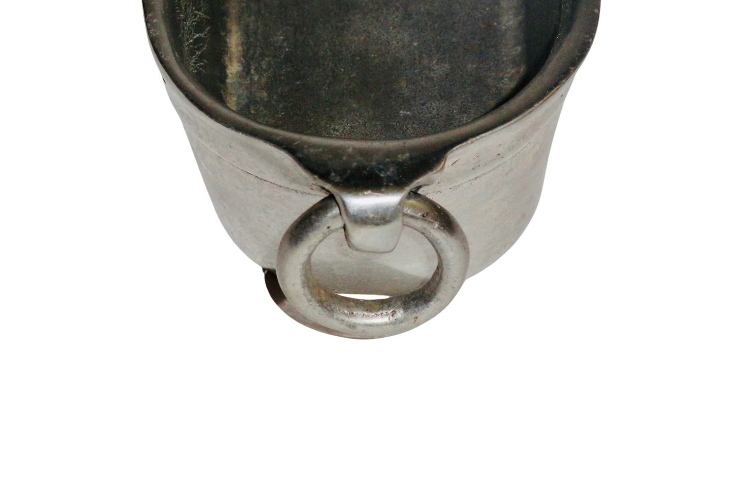 Dupuis, Tina Miniatura Decorativa, Plata, Peltre y Plata, Mexico S XX, 5.9 cm Alto x 20.3 cm Largo x 9 cm Ancho, 530 g