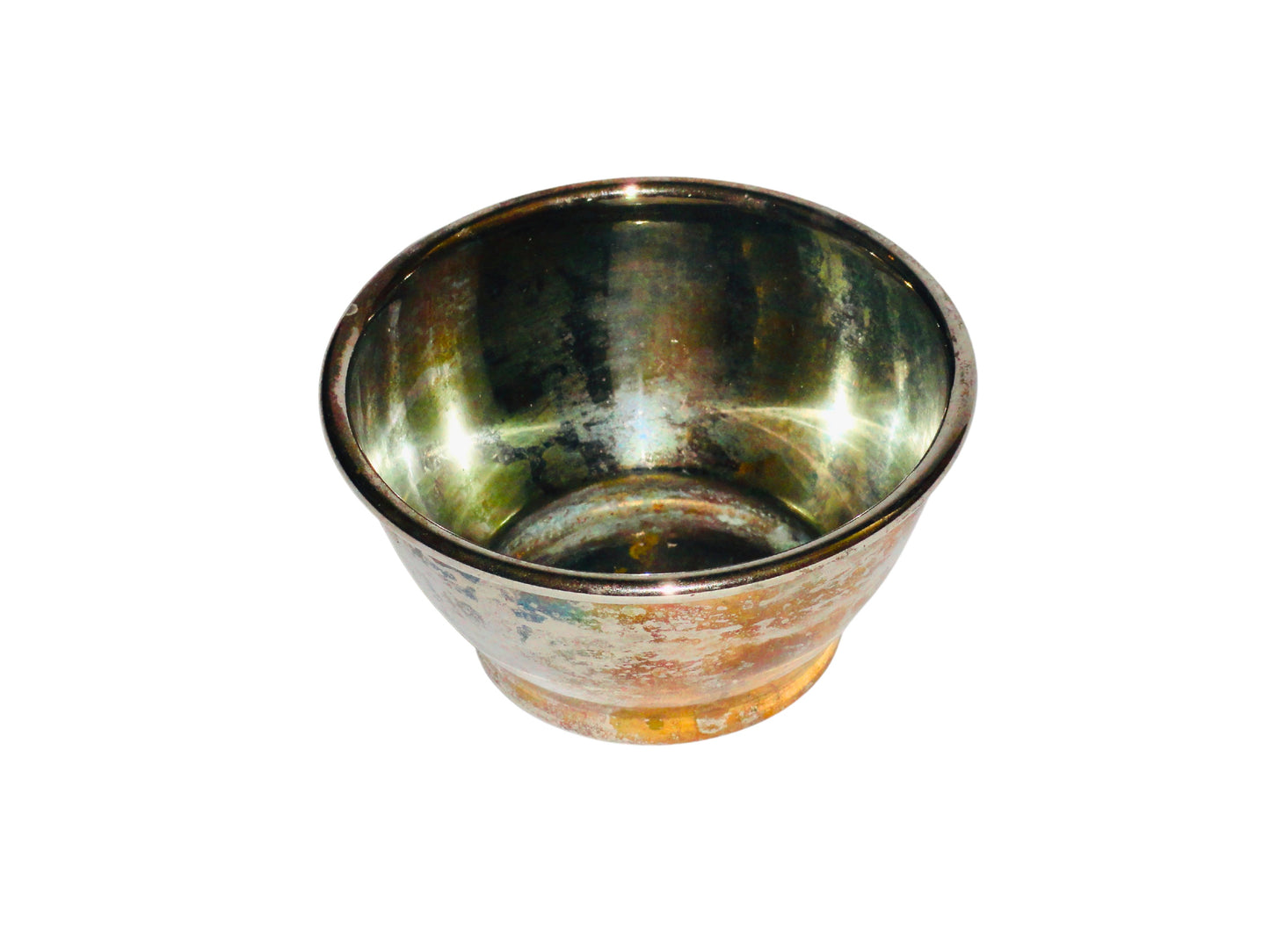 Generico, Portavelas, Dorado, Laton, S XX, 7.7 cm abertura interior  x 4.5 cm base x 4.1 cm alto,  771.10 gr.