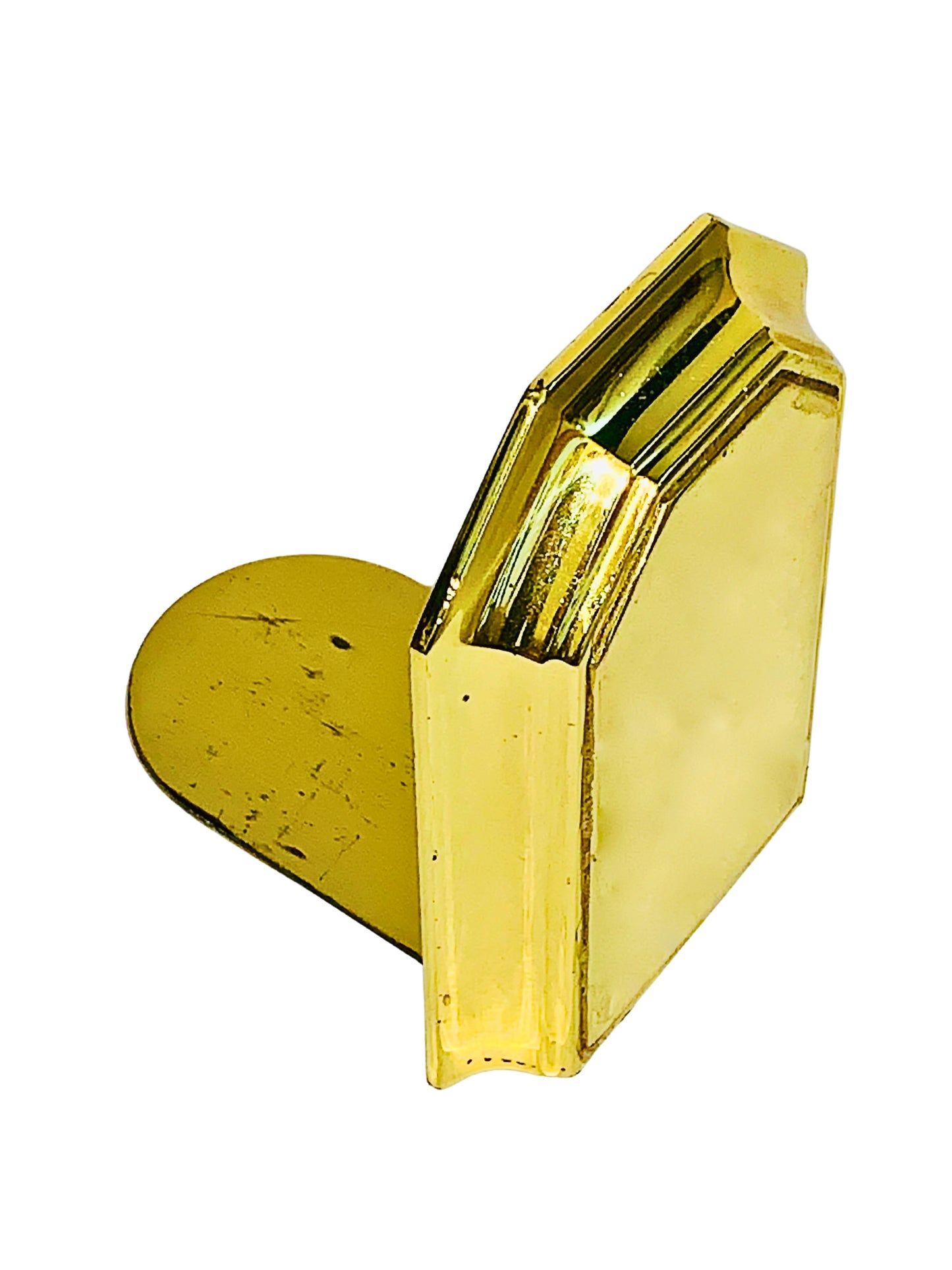 Baldwin, Sujetalibros, Dorado, Latón, S XX, 10.7 cm largo x 9.3 cm ancho x 12.7 cm alto,  771.10 gr.