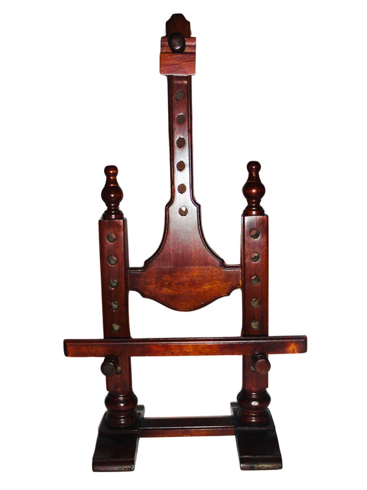 Generico, Caballete de Mesa, Marrón Oscuro, Nogal, S XX, 66.5 cm largo x 22 cm ancho x 8.3 cm alto, 680 gr.
