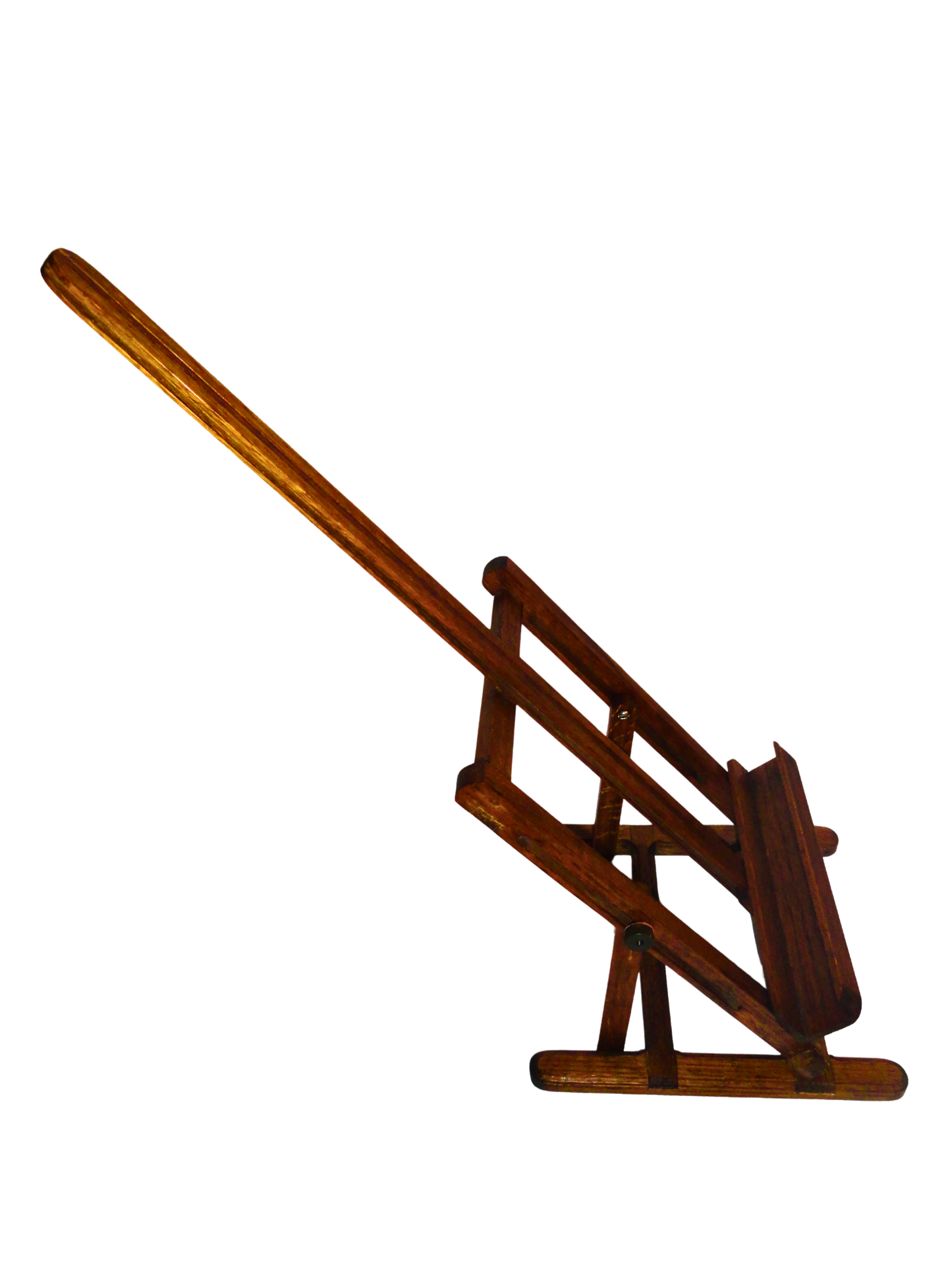 Genérico, Caballete de Mesa, Café, Teka, S XX, 66.5 cm largo x 22 cm ancho x 8.3 cm alto, 680 gr.