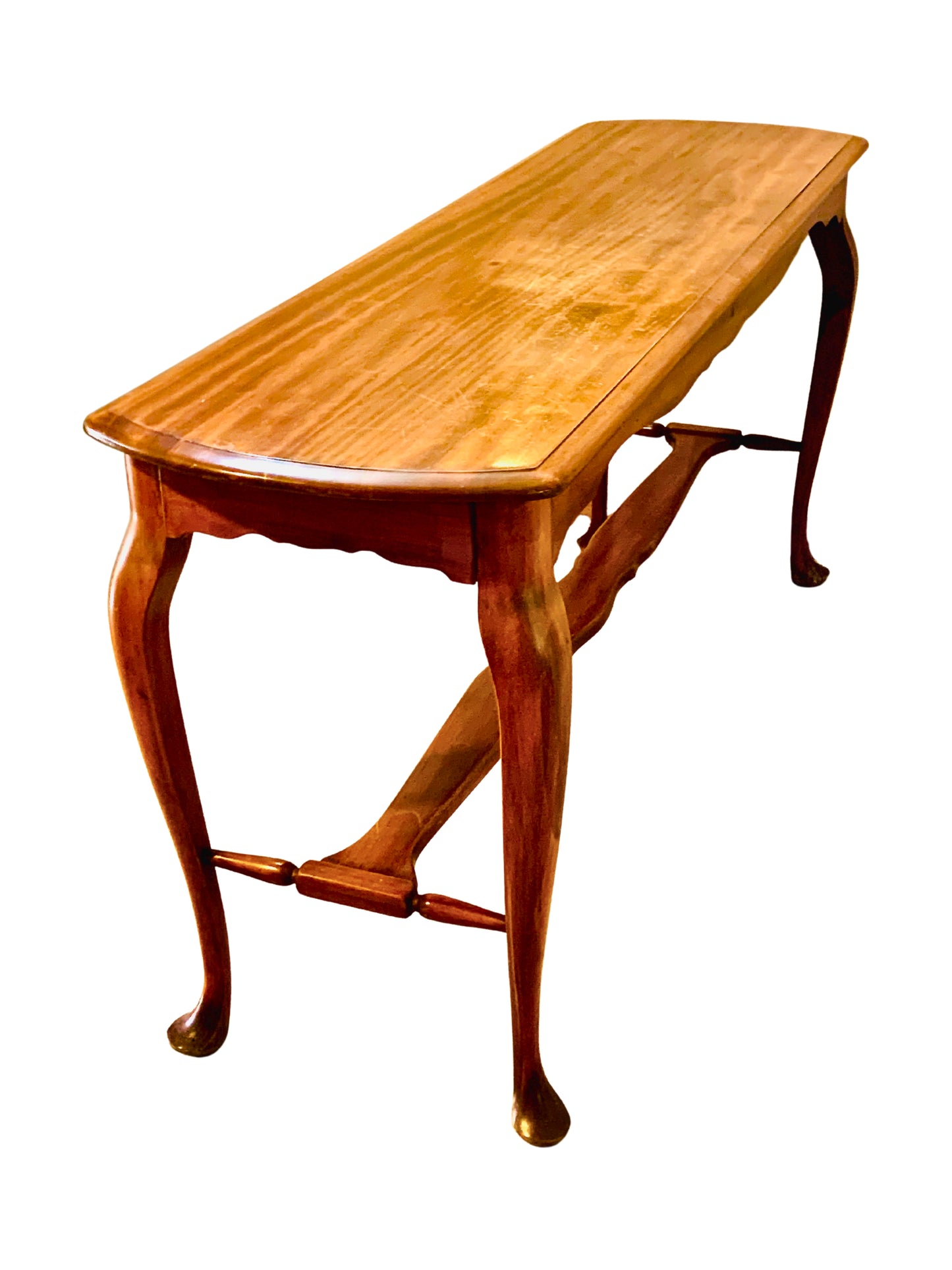 Genérico, Consola Recibidor, Marron Claro, Cedro Rojo,  Provenzal Frances, 1.51 m longitud x 0.46 m profundidad x 0.74 m altura, 15 kg.