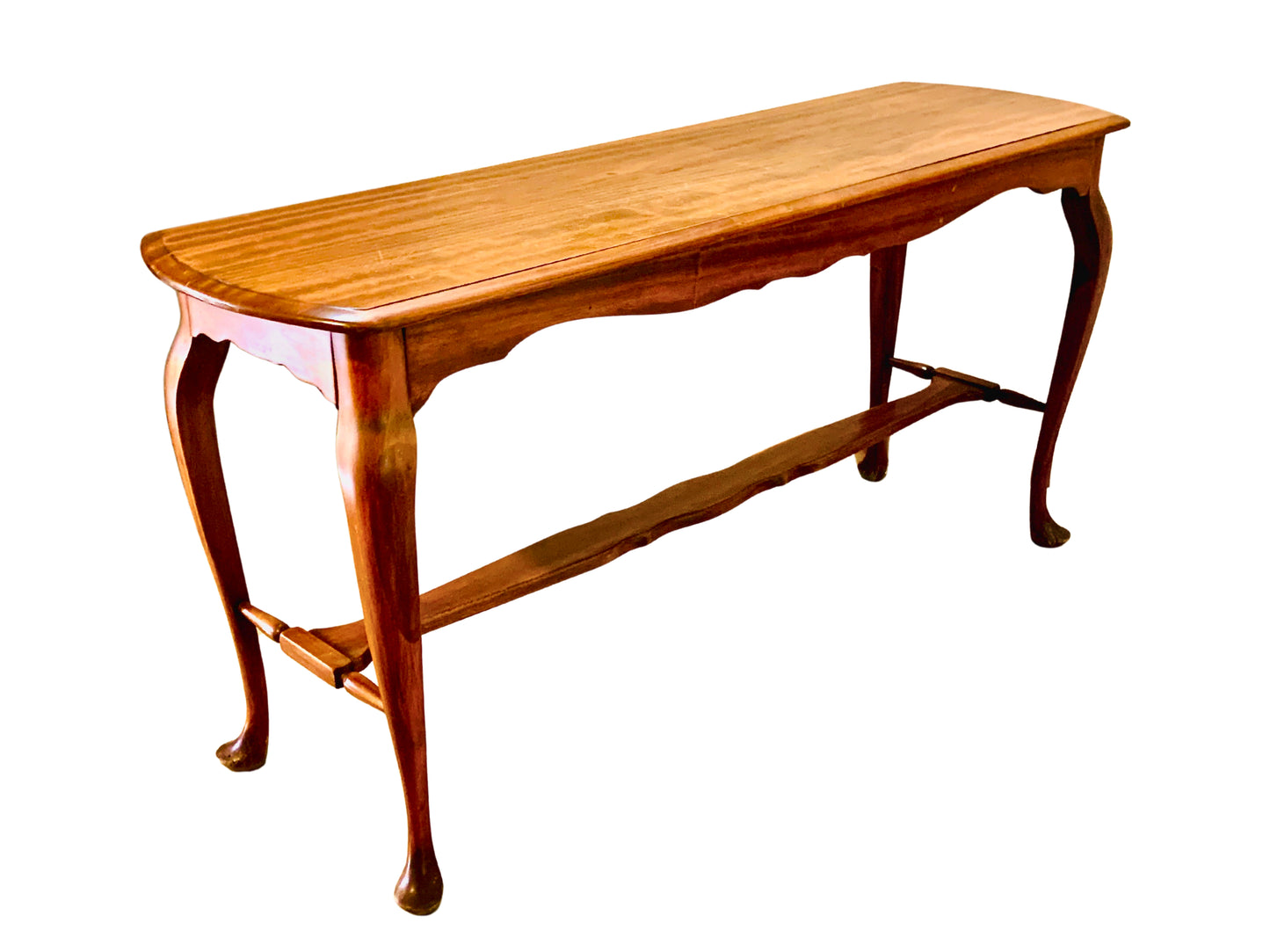 Genérico, Consola Recibidor, Marron Claro, Cedro Rojo,  Provenzal Frances, 1.51 m longitud x 0.46 m profundidad x 0.74 m altura, 15 kg.
